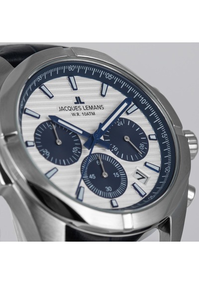 Jacques Lemans Melbourne 1-2180c Erkek Kol Saati Gümüş