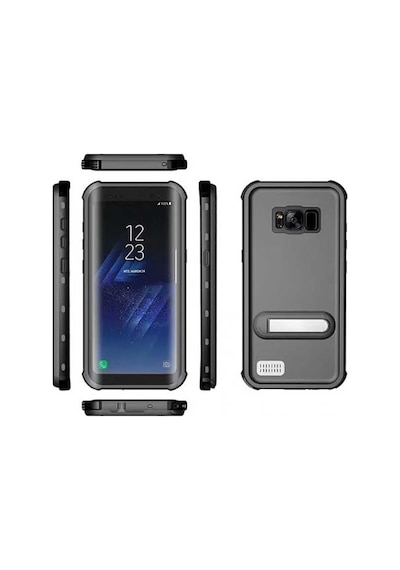 Samsung Uyumlu Galaxy S8 Plus Kilif 360 Su Geçirmez 1-1 Silikon Kapak 392992879