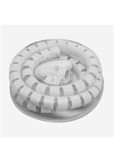 Mutlusan 22 Mm 1.5 Metre Kablo Toplayıcı Spiral Gri