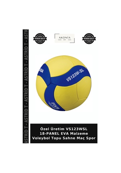 Özel Üretim Vs123wsl 18-panel Eva Malzeme Voleybol Topu Sahne Maç Spor Çok Renkli