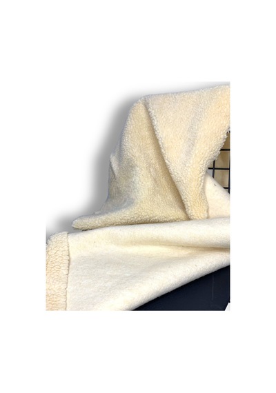 Ithal Snowtop , %80 Yün Peluş Kumaş Yüksek Kalite 50x150 Cm A Kalite Tekstil, Döşeme Açık Bej Açık Bej