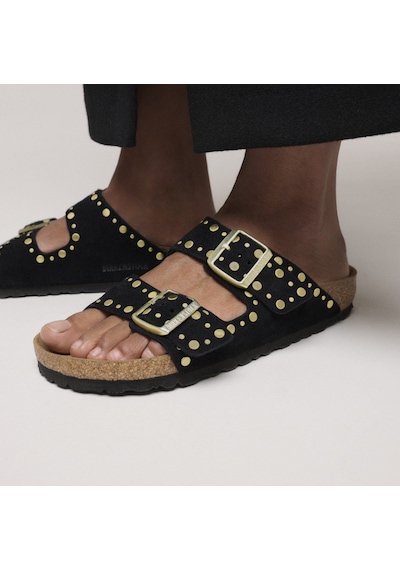 Birkenstock Bırkenstock Arızona Rıvet Border Kadın Terlik 1030348 1030348 Siy Siyah