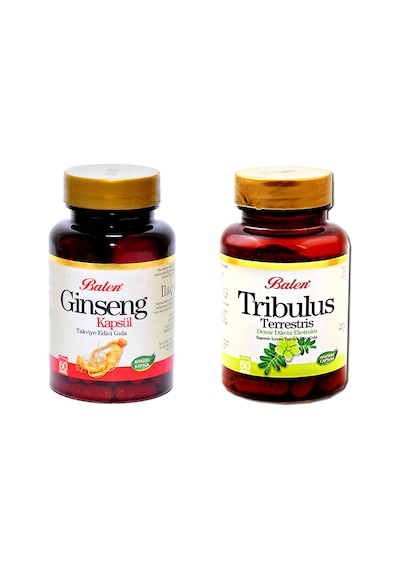 Balen Zinde Set Ginseng Tribulus Kapsül 2'Li Set