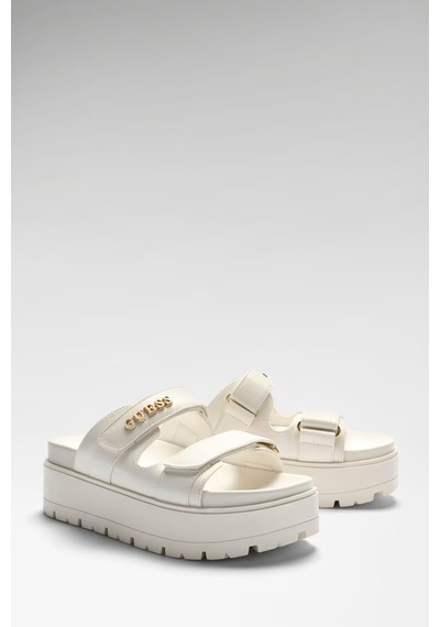 Guess Faxon Kadın Terlik Fljfaxele03 Fljfaxele03 Cream