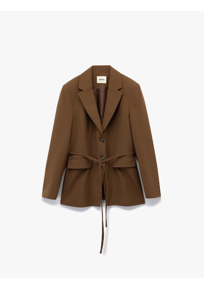 Koton Uzun Kollu Kruvaze Kemer Bağlama Detaylı Oversize Blazer Ceket Deve Tüyü 6wak50024pw Taba Koton Uzun Kollu Kruvaze Kemer Bağlama Detaylı Oversize Blazer Ceket Deve Tüyü 6wak50024pw Taba