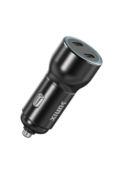 Sunix 50w Pd Çift Usb-c Çıkışlı Araç Şarj Cihazı Başlık C-500