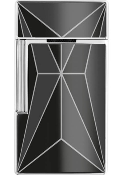 S.t. Dupont Biggy Lighter Fire X Black Chrome Çakmak 25277