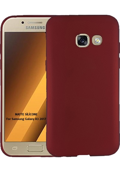 Samsung Uyumlu Galaxy A3 2017 (A320) Arka Kapak Silikon Kılıf