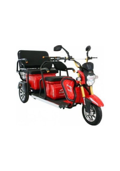 Çift Koltuklu 3 Kişilikli 3Tekerlekli Elektrik Motosiklet Brandas