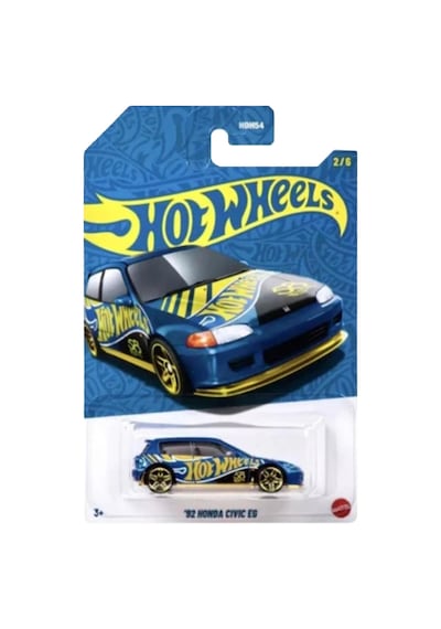 Hot Wheels '92 Honda Civic Eg Oyuncak Araba Çok Renkli