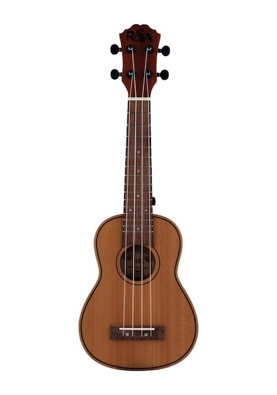 Rosa Rud30 Soprano Ukulele İnce Kasa Seyahat Dostu İnce Gövde