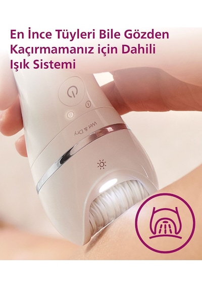 Philips 8000 Serisi BRE720/05 Islak Kuru Epilatör (Teşhir)
