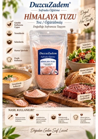 Himalaya Tuzu 500 Gr Toz/öğütülmüş Doypack