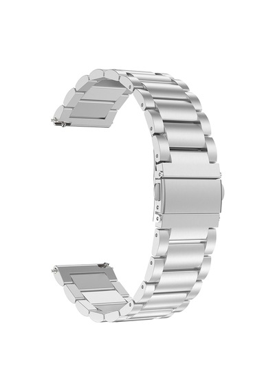 Samsung Galaxy Watch 4 5 Pro 6 Seri 40 42 43 44 45 46 47 Mm Uyumlu Kordon 20mm Çelik Metal