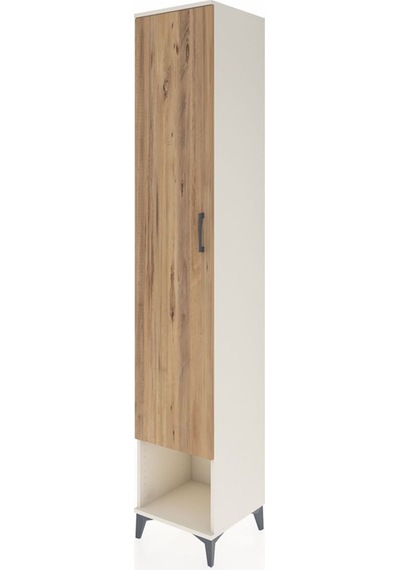 Hyperion Dolap 6 Raflı Tek Kapaklı 44x44x243 Aytaşı-çam Aytaşı