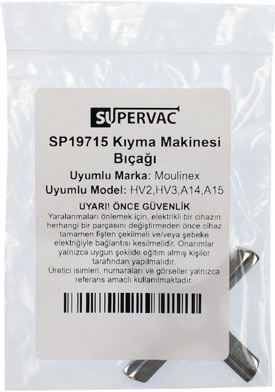 Kıyma Makinesi Bıçağı Moulinex İle Uyumlu Ms-4775250