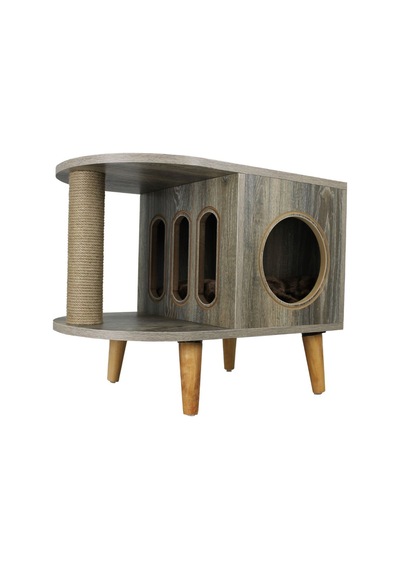 Lotus Furniture Pet Series San Francisco Tırmalamalı Kedi Evi