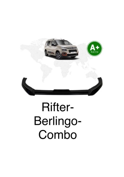 Rifter Berlingo Partner Combo Ön Lip Tek Parça Tampon Eki Onkar Otk-24437