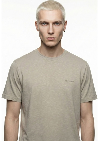 Erkek T-shirt Lf2043674 Taş