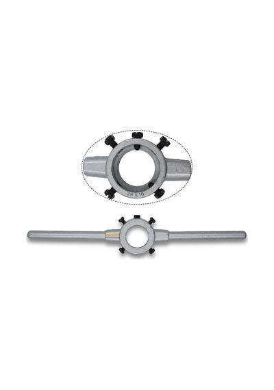 Völkel M12-m15 Pafta Kolu Çinko Döküm 38x10 Mm 15006