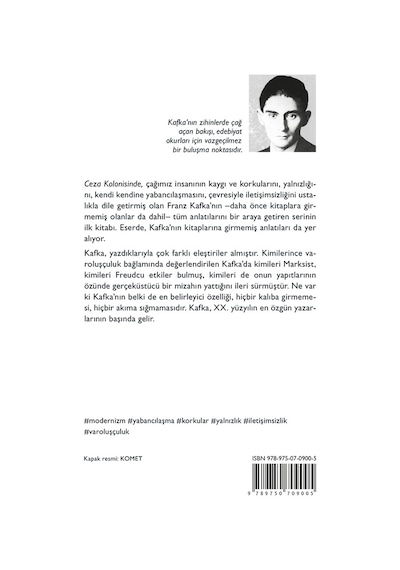 Ceza Kolonisinde - Franz Kafka  - Can Yayınları