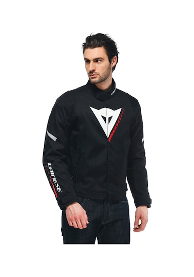 Dainese Veloce Black White Lava Red D-Dry Mont
