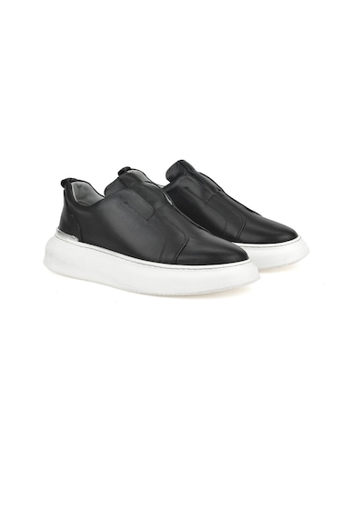 Ziya, Erkek Hakiki Deri Sneaker 151987z026 Siyah 151987z026 000 Siyah