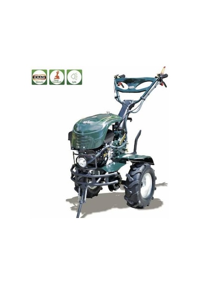 Kaan 26 S DELUX 7 HP 2+1 Benzinli Çapa Makinesi + Çapa Alt Grubu + Demir Teker Takımı + Pulluk