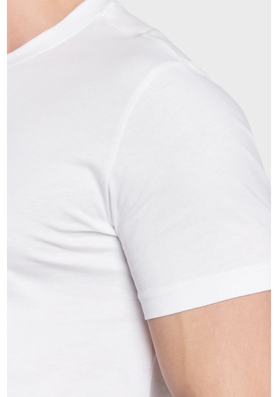Calvin Klein Erkek T Shirt J30J322466 YAF BEYAZ Beyaz
