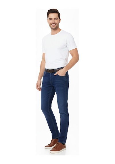 Erkek Comfort Fit Jeans Pantolon 1601 Bgl-st04969 Mavi