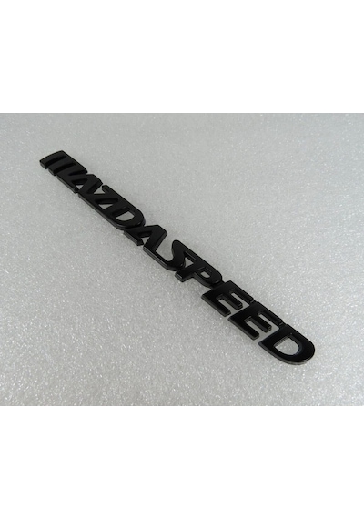Mazda Speed Piano Black Bagaj Yazısı 3m 3d Abs Mazda Mx-5