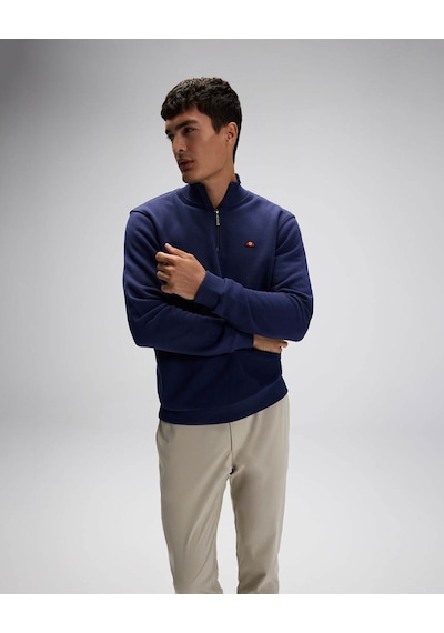 Ellesse Yarım Fermuarlı Lacivert Erkek Sweatshirt Em580 Lacivert