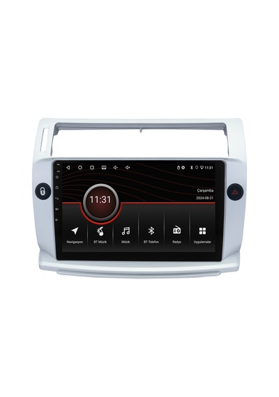 Citroen C4 Android Multimedya Sistemi 2005-2011 Crv-4072xr