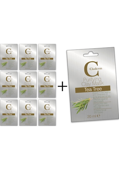 Claderm Tea Tree Avantaj Paketi 10 x 20 ML