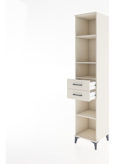 Hyperion Dolap 4 Raflı 2 Çekmeceli 44x44x221 Aytaşı-aytaşı Aytaşı