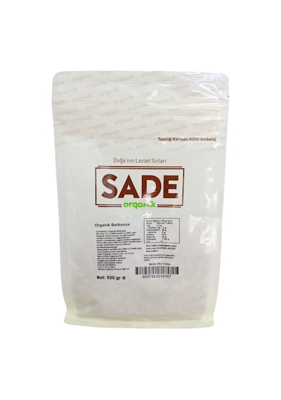 Sade Organik Barbunya 500 Gr