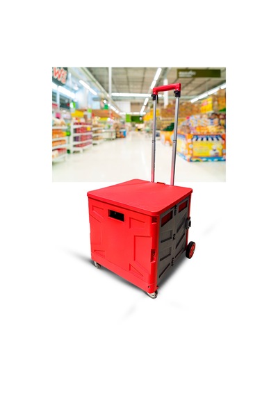 Staxx Katlanır Koli Yük Paket Taşıma El Arabası Fuar Arabası 80kg
