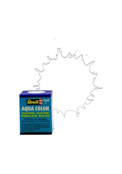 Aqua Color Clear - Mat Boya- 18 Ml