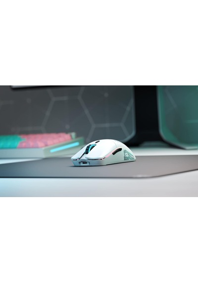 Glorious Glo-ms-ow-mw Model O Kablosuz Gaming Mouse Mat Beyaz