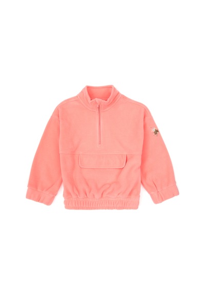 U.s. Polo Assn. Kız Çocuk Sweatshirt 50317992-vr105 Neon Pembe//neon Pınk