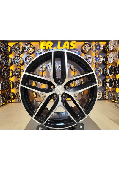 4 Adet Dy-438 8 18 5 112 Et40 57,1 Black Jant Takım