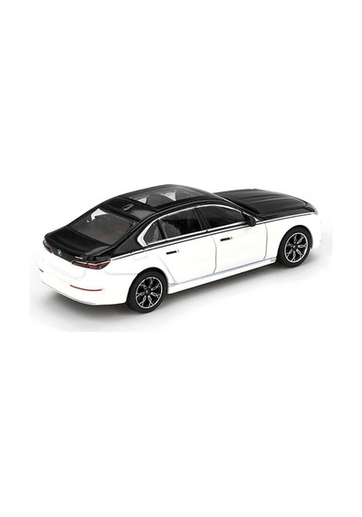 959 1/64 Bmw İ7 Xdrive60 Alpine White / Black Sapphire - Blister Paket Mgt00959-bl Çok Renkli