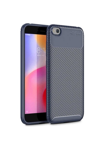 Xiaomi Redmi Go Kılıf Zore Negro Silikon Kapak Kahverengi