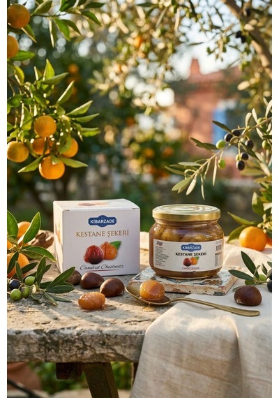 Kestane Şekeri - Şerbetli Kavanoz - 450 Gr
