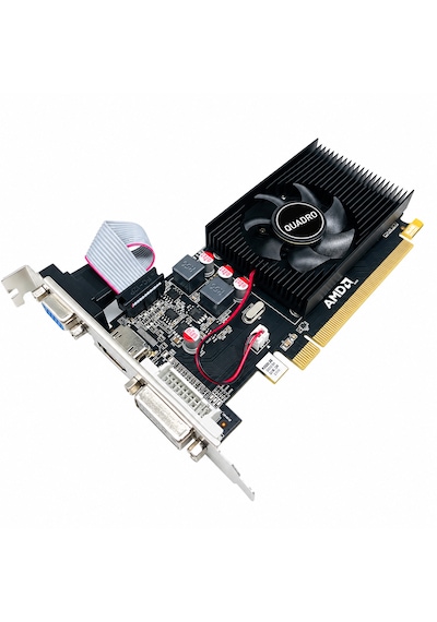 Quadro Amd R5 230 1gb Ddr3 Hdmı Dvı Vga