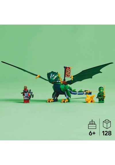 LEGO® NINJAGO® Lloyd’un Yeşil Orman Ejderhası 71829 - 6 Yaş ve Üzeri Çocuklar için 2 Minifigürlü Yaratıcı Oyuncak Yapım Seti (128 Parça) LEGO® NINJAGO® Lloyd’un Yeşil Orman Ejderhası 71829 - 6 Yaş ve Üzeri Çocuklar için 2 Minifigürlü Yaratıcı Oyuncak Yapım Seti (128 Parça)