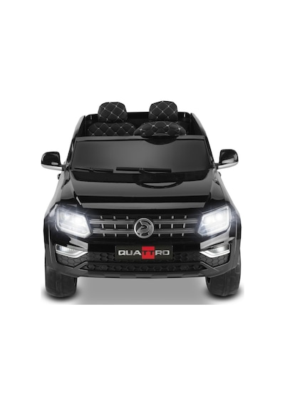 4x4 Quattro Metalik Uzaktan Kumandalı 12v Akülü Araba 18ah Akülü Çocuk Araçları 441a Siyah