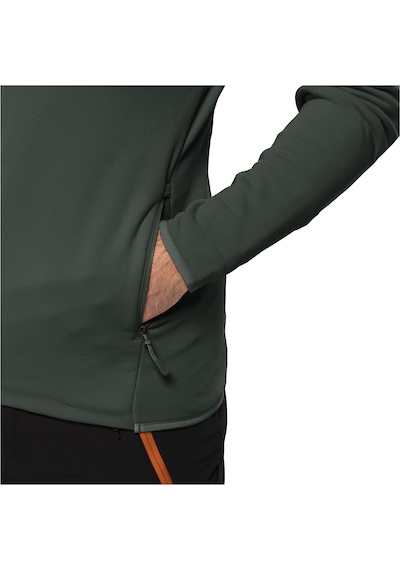 Jack Wolfskin Baıselberg Hooded Fz M Yeşil