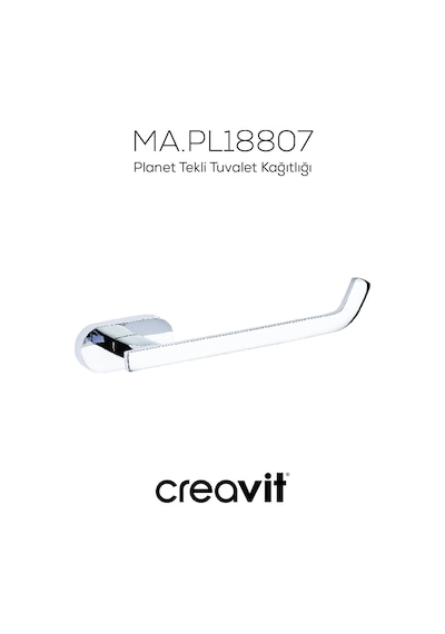 Creavit PL18807 Planet Tekli Tuvalet  Kağıtlığı