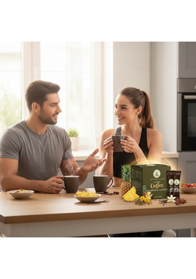 Premium Detox Coffee - 3 Aylık Kullanım / 3 X 30 Adet Kahve Giritli Metin Efendi Çözünebilir